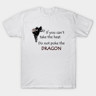 Funny Don't Poke the Dragon Tee T-Shirt